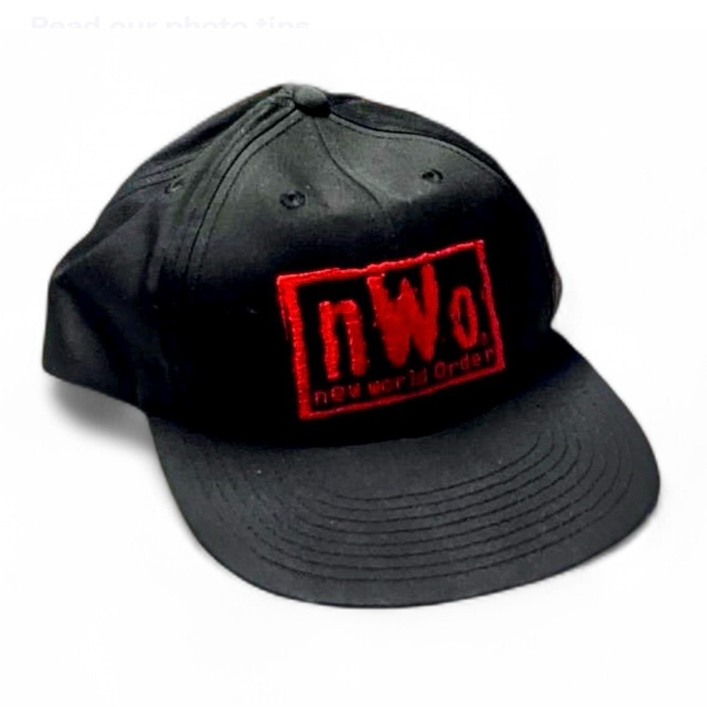 BLACK VINTAGE 1990s NEW WITH TAGS NWO SNAPBACK